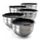 MegaChef Multipurpose Stackable Mixing Bowl Set with Lids